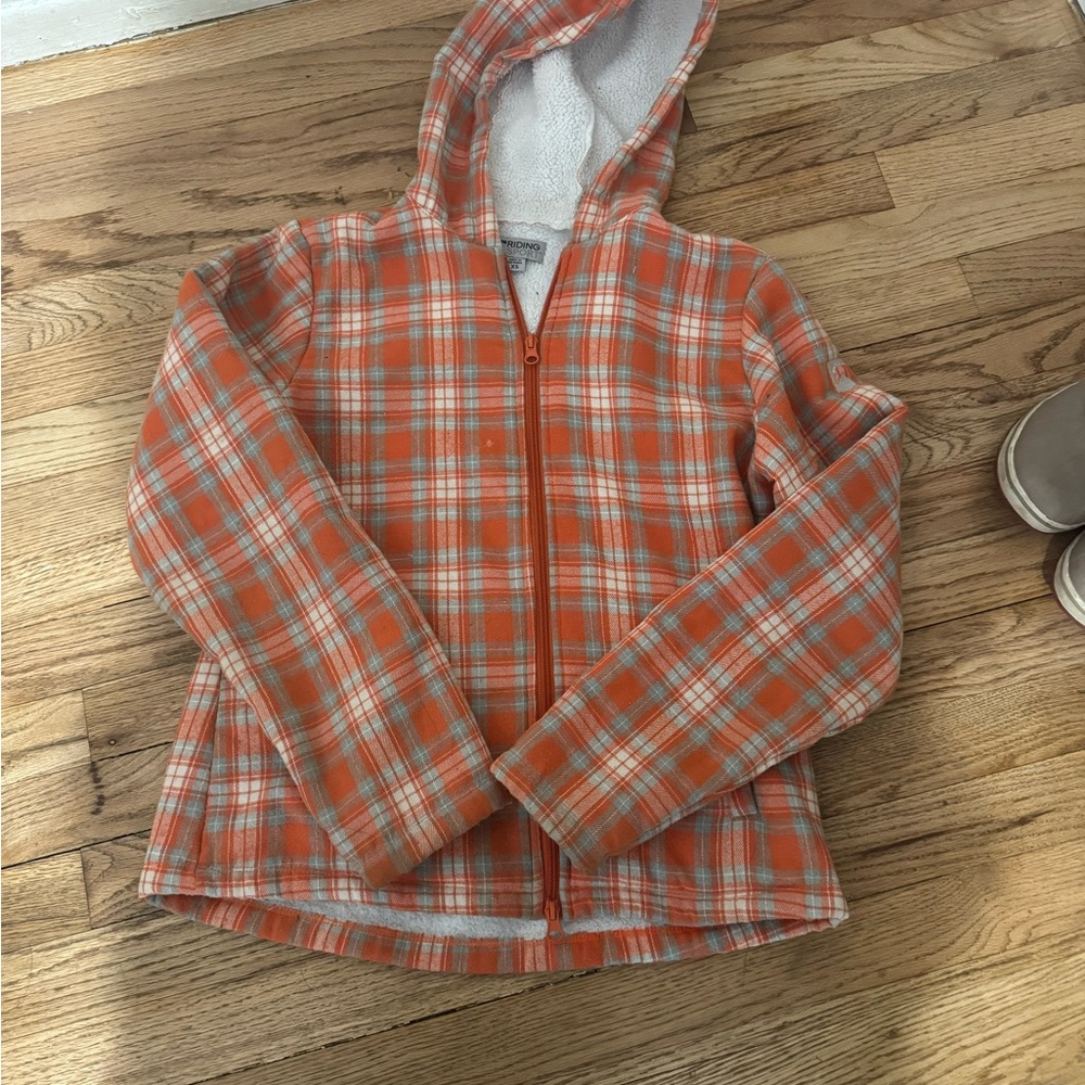 Dover/Riding Sport Orange Sherpa Barn Jacket